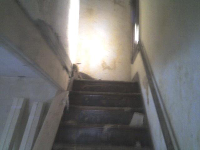 Stairwell before