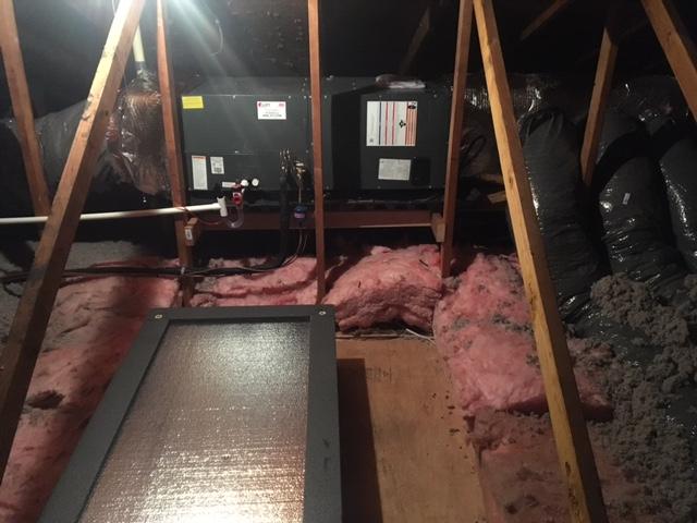 Alber Service Company Home Energy Audit Photo Album Home Energy Audit With Heat Pump And Insulation Installation In Southampton Nj