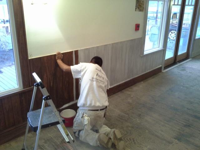 Waincoting staining progress