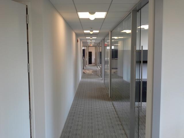 Completed hallway painting Greenwich CT