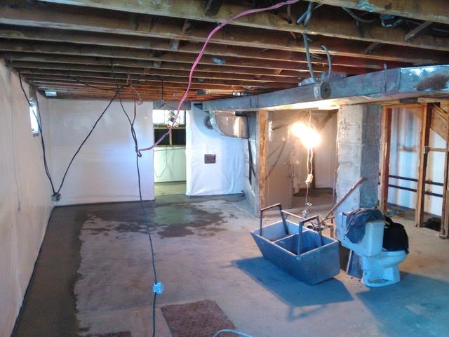 Wet Basement Restored to a Dry Basement in Ottawa