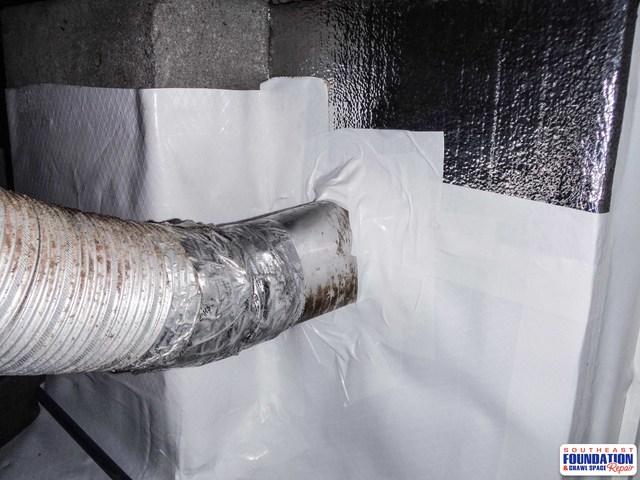 Sealing off Dryer Duct to the Outside