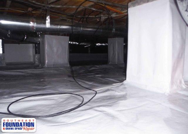 Complete Crawl Space Encapsulation