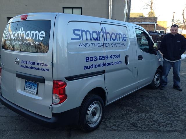 Smarthome & Theater Systems Company Van