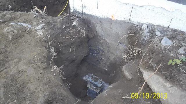 Push pier installed in Woodbridge CT