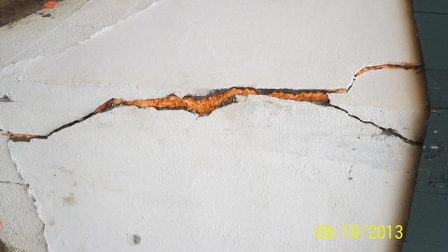 Foundation Crack in Woodbridge CT
