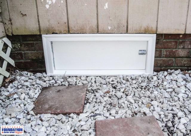 Custom Crawl Space Door