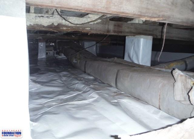 By installing the CleanSpace Encapsulation System, Southeast Foundation and Crawl Space Repair can give peace of mind to the customers that we are making their home more healthy.