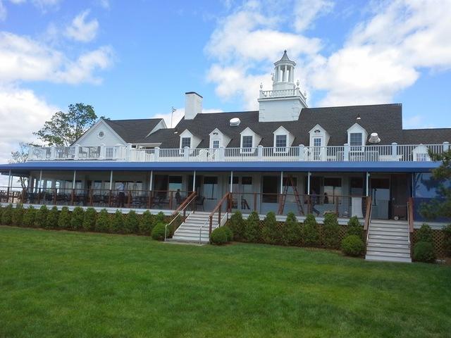 Rear of the yacht club