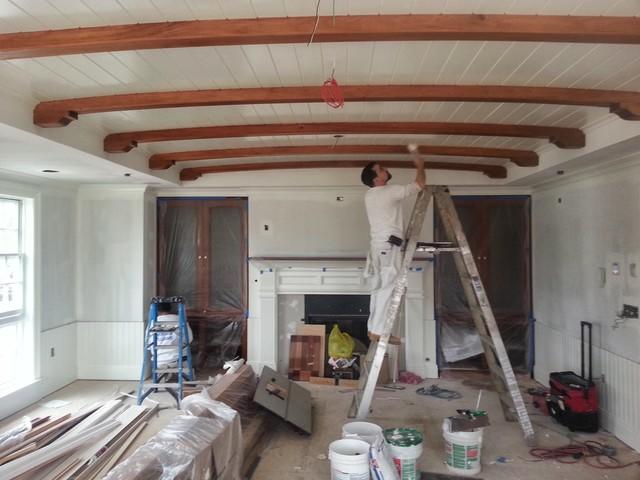 Sitting Room Staining Riverside Yacht Club