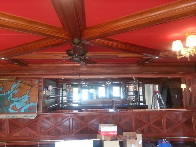 Bar Ceiling after 