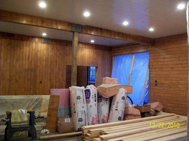 Walls and Ceiling of Stable After