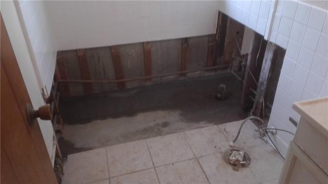 New Concrete in Bathroom