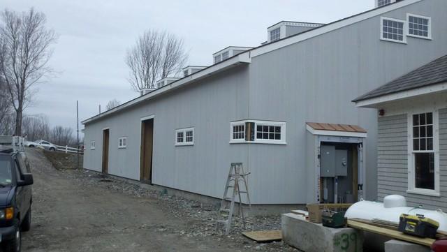 Riding Rink Exterior Before