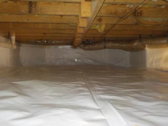 Permanently Dry Crawlspace