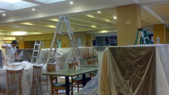 Lobby During Painting