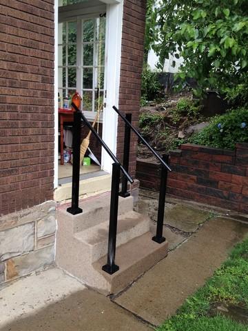 Aluminum Railing Installation in Pittsburgh, Pa