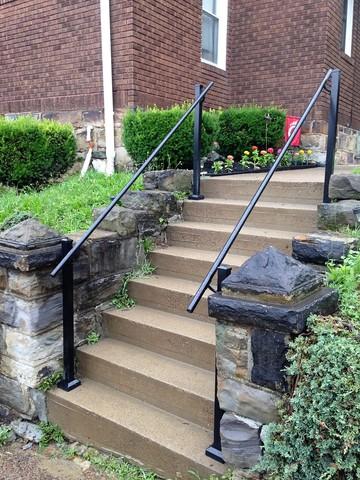 Aluminum Handrail Installation in Pittsburgh, Pa