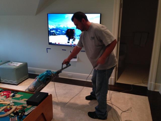 Time to clean up.