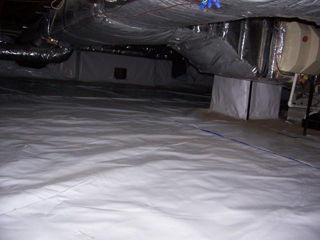 Encapsulated Crawl Space in Hawleyville, CT