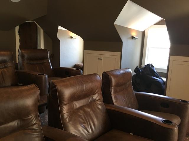 Home Theater Room Renovation Complete in New Canaan, CT