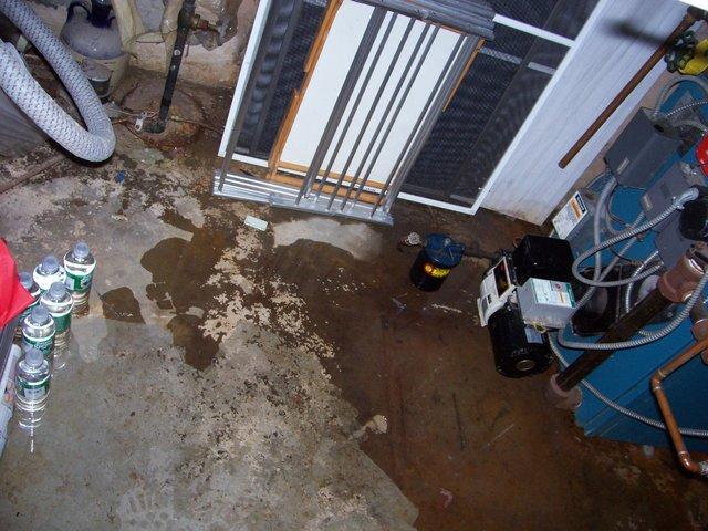 Wet Basement in Redding Ridge, CT