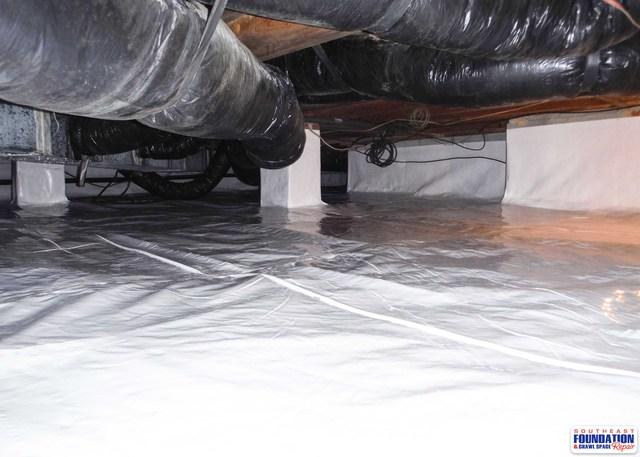 Reducing Moisture and Humidity in the Crawl Space