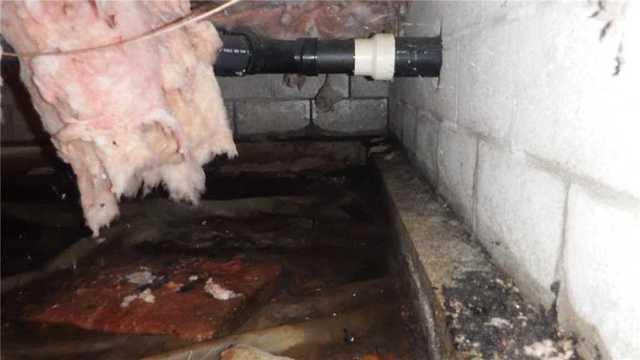 Falling Fiberglass Insulation