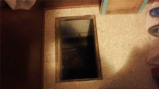 Small Crawl Space Entrance