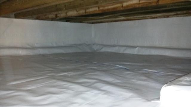 CleanSpace Keeps Crawl Space Clean and Dry