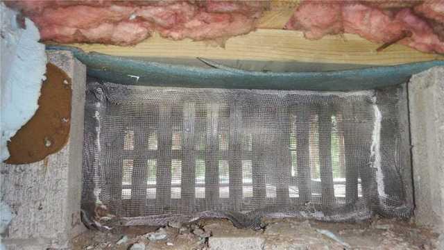 Several vents around the crawl space were drawing very humid air into the crawl space.