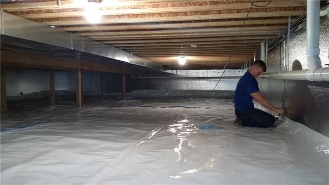 Finishing the New and Improved Crawl Space