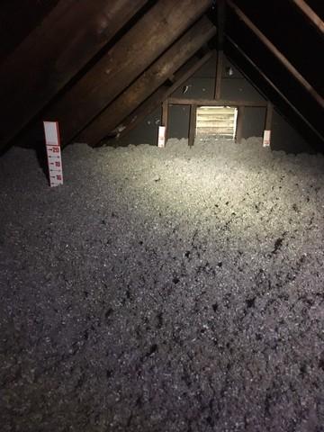 Attic Insulation After 1
