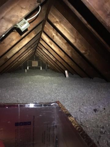 Attic Insulation After 2