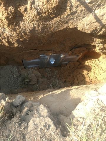 Wall Anchor Secured in Soil