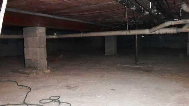 Damp Crawl Space