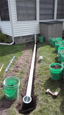 Discharge Line Installation