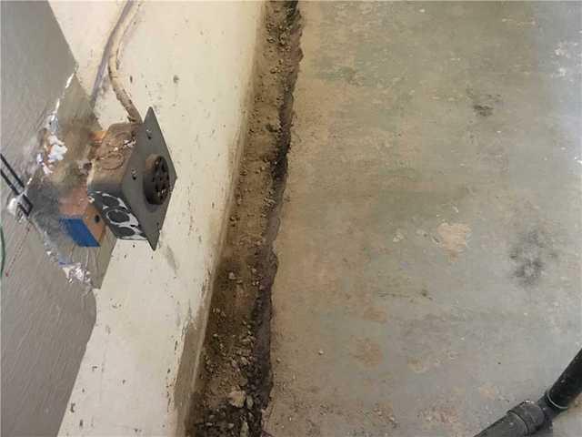 Installer le drain intérieur