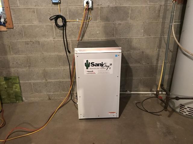 SaniDry Basement Air System