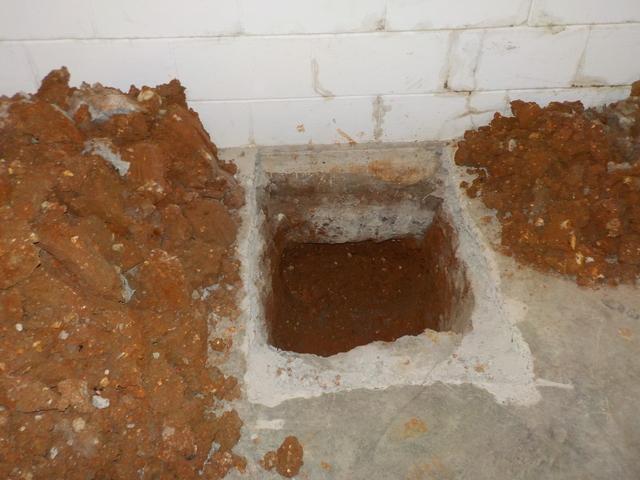 Ready for foundation brackets