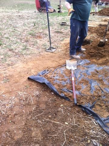 Bowing Wall Repair Begins with Anchor Installation in Richland, IN