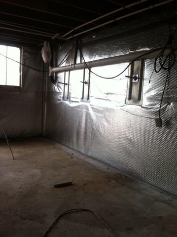 Richland, IN Basement has Bowed Wall Anchored