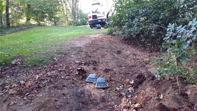 Landscape Outlets Deposit Water