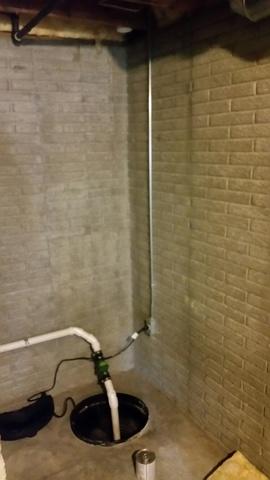 Using Current Sump Pump