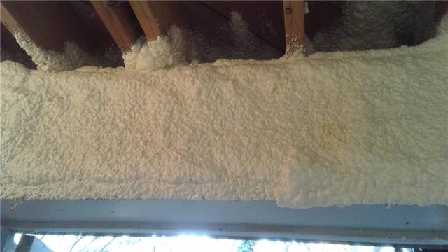 Spray Foam Seals Access Points