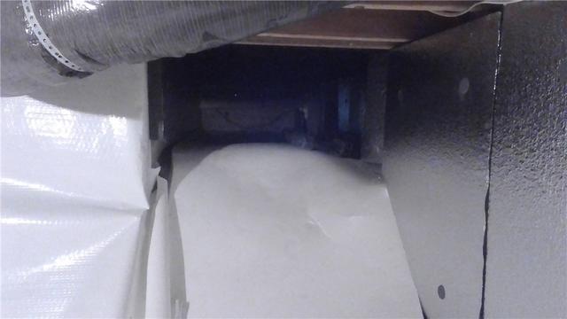 Encapsulating Tiny Crawl Space Entrance