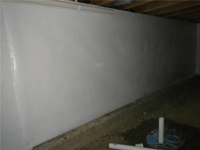 Moisture Barrier On The Walls