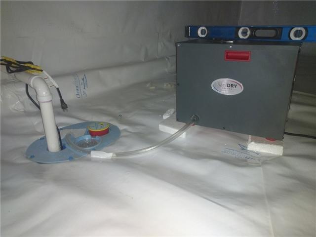 SaniDry Sedona Installed