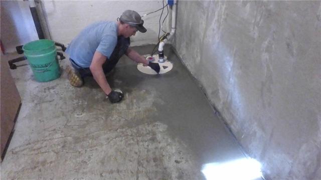 New Concrete Restores Floor