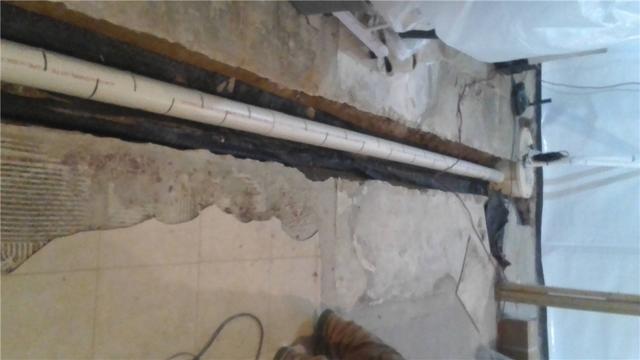 Cross Tile Protects Around Floor Cracks